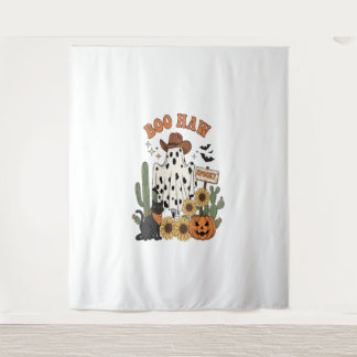 Tapiz Vaca Mancha Fantasma Western-Divertido Halloween