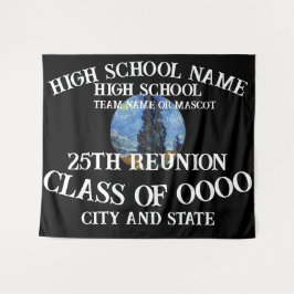 Tapiz Vacaciones por cumpleaños de la Reunión de Escuela