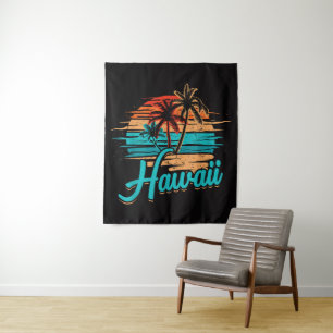 Tapiz Vacaciones Tropicales en las Islas Hawaianas