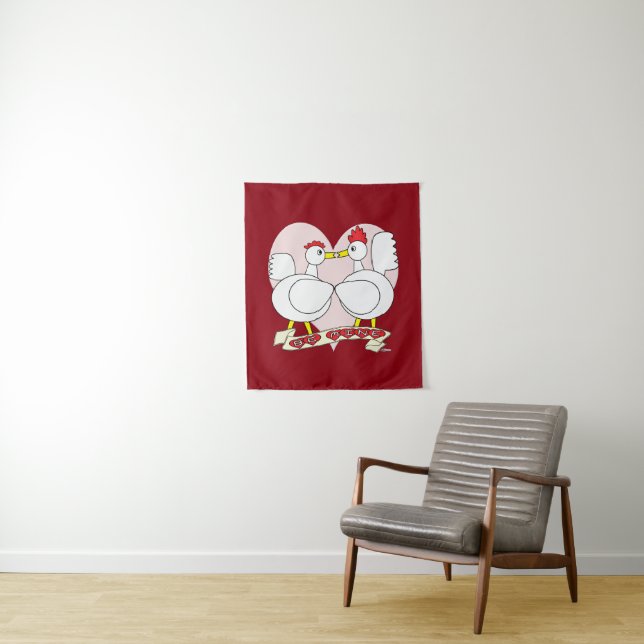 Tapiz Valentine Be Mine (In situ)