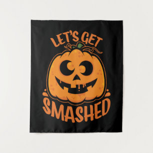 Tapiz Vamos a destrozar el tipsy halloween Jack-O’-Lante