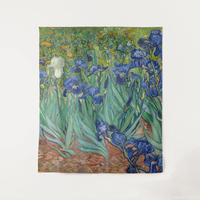 Tapiz Van Gogh Vintage Irises (Anverso)
