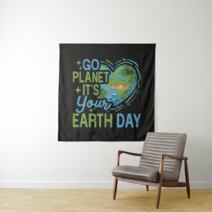 Tapiz Ve Planeta Es Tu Día de la Tierra