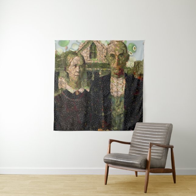 Tapiz Vegan Gothic Bella Artes Spoof (In situ)