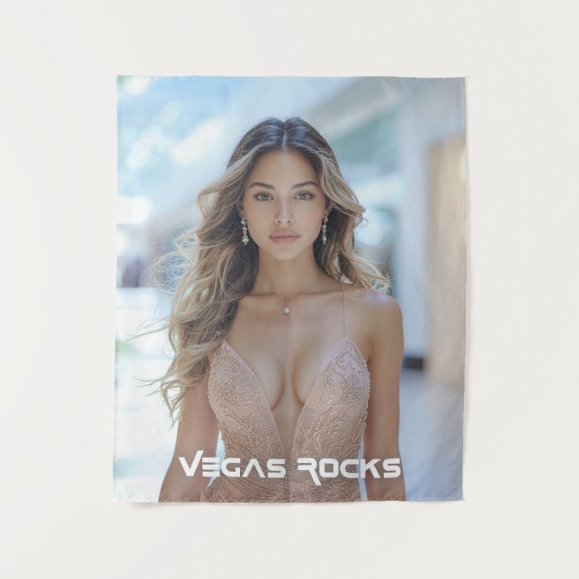 TAPIZ VEGAS ROCKS (Anverso)