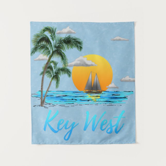 Tapiz Vela en clave oeste de Florida (Anverso)