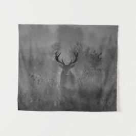 Tapiz Venado En La Niebla