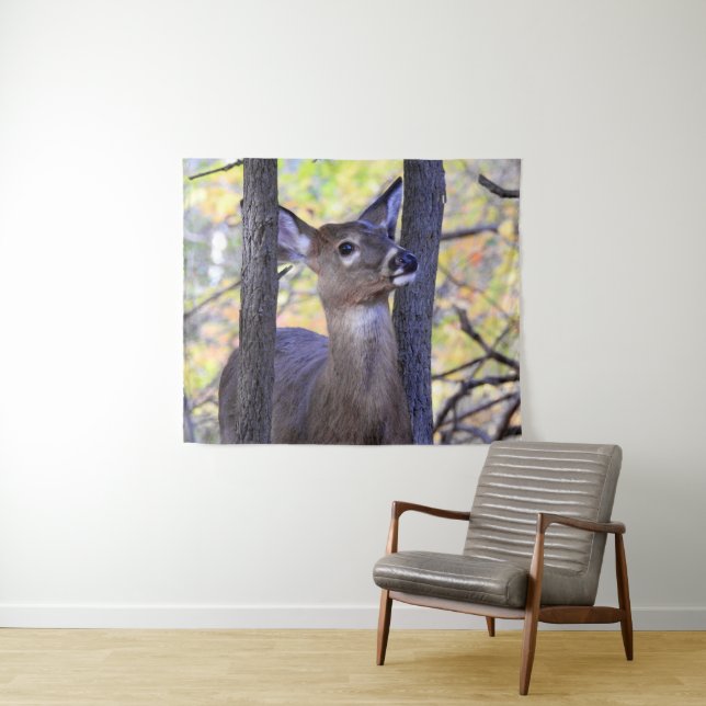 Tapiz Venado en los bosques (In situ (horizontal))