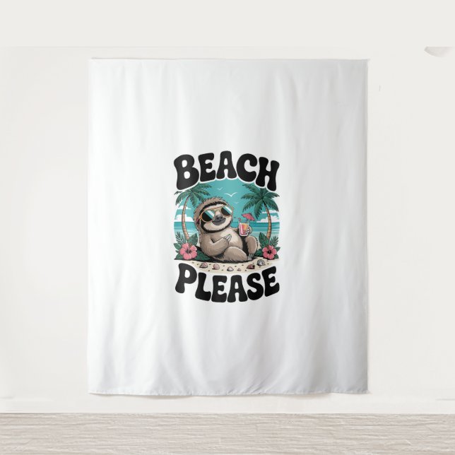 Tapiz Verano Roatan Honduras Sloth (Anverso)