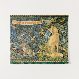 TAPIZ VERDAD, ANIMALES FORESTALES, FOX Y CUIDADO, FLORAL