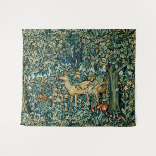 TAPIZ VERDAD, ANIMALES FORESTALES, HACES, PÁJAROS
