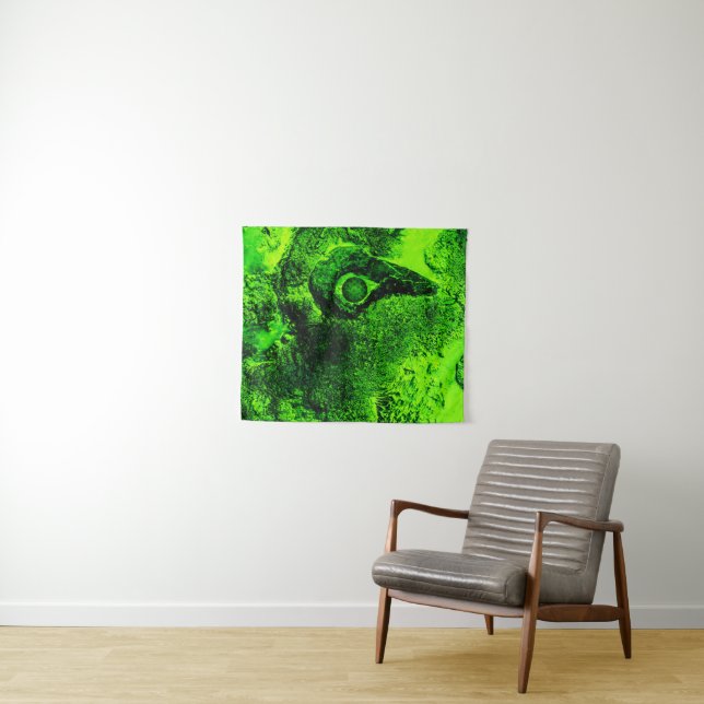 tapiz verde en perspectiva (In situ (horizontal))