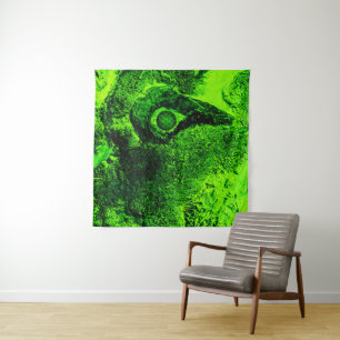 tapiz verde en perspectiva
