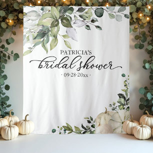 Tapiz Verdor Calabaza Caída Bridal Ducha Fondo