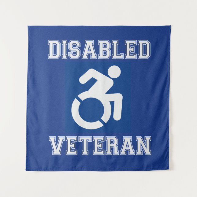 Tapiz Veterano discapacitado (Anverso)