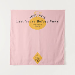 Tapiz Veuve Before Vows Bachelorette Backend Weekend