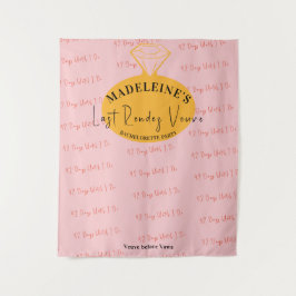 Tapiz Veuve Before Vows Bachelorette Photoboth Backdrop