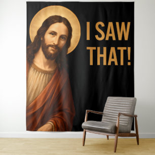 Tapiz Vi La Cita Cristiana Graciosa De Jesús