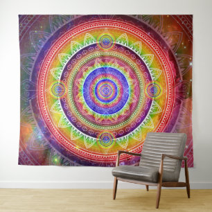 Tapiz Viaje cósmico Mandala