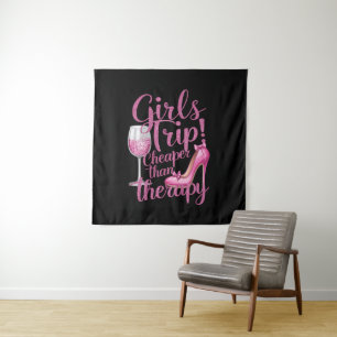 Tapiz Viaje de chicas más barato que Fiesta de vino de f
