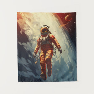 Tapiz Viaje espacial astronauta