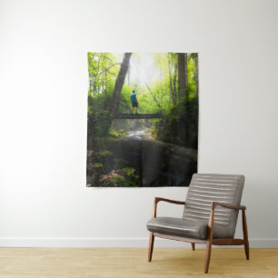 Tapiz Viaje por el mágico bosque