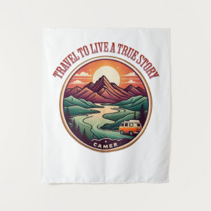 Tapiz Viaje Real Story Tee — Sin Insignia De Travesías F