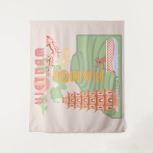 Tapiz Viajes de Vietnam, cosecha