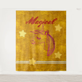 Tapiz Vibe de temporada de vacaciones de oro