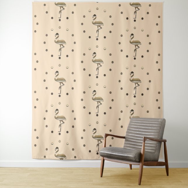 Tapiz Vibe de temporada de vacaciones de oro (In situ)