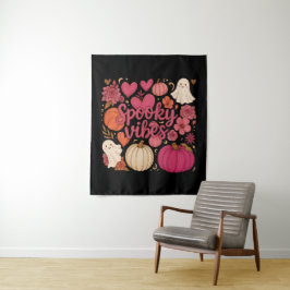 Tapiz Vibes fantasmales - Halloween