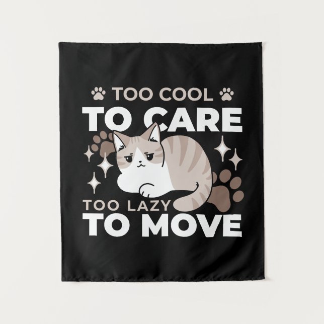 Tapiz Vibes relajadas y perezosas para el diseño de los  (Anverso)