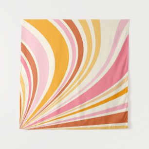 Tapiz Vibes retro coloridas