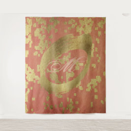 Tapiz Vibración de temporada de vacaciones dorada