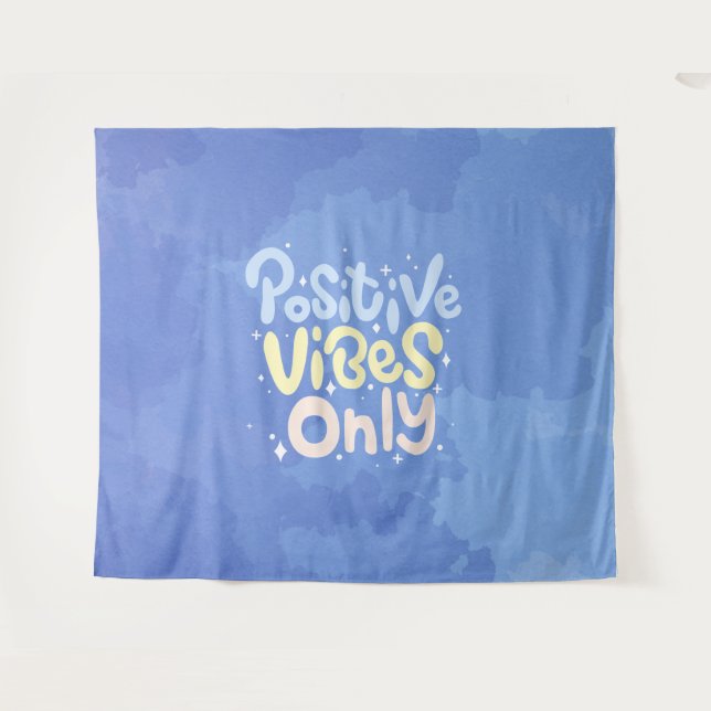 Tapiz Vibraciones Positivas Solo (Anverso (horizontal))