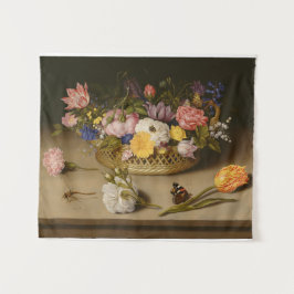 Tapiz Vida residual de las flores Ambrosius Bosschaert