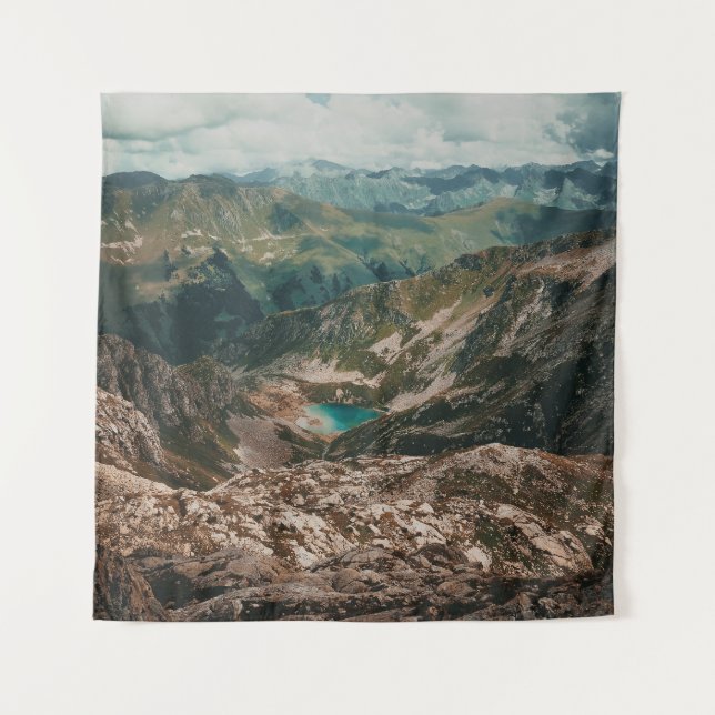 Tapiz Vida silvestre en el Lago de Montaña: Mayor sereni (Anverso)