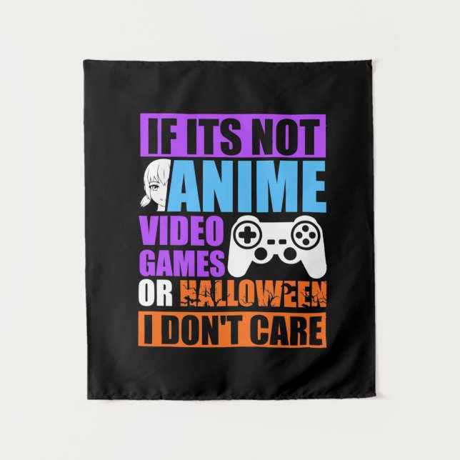 Tapiz Videojuegos de Halloween (Anverso)