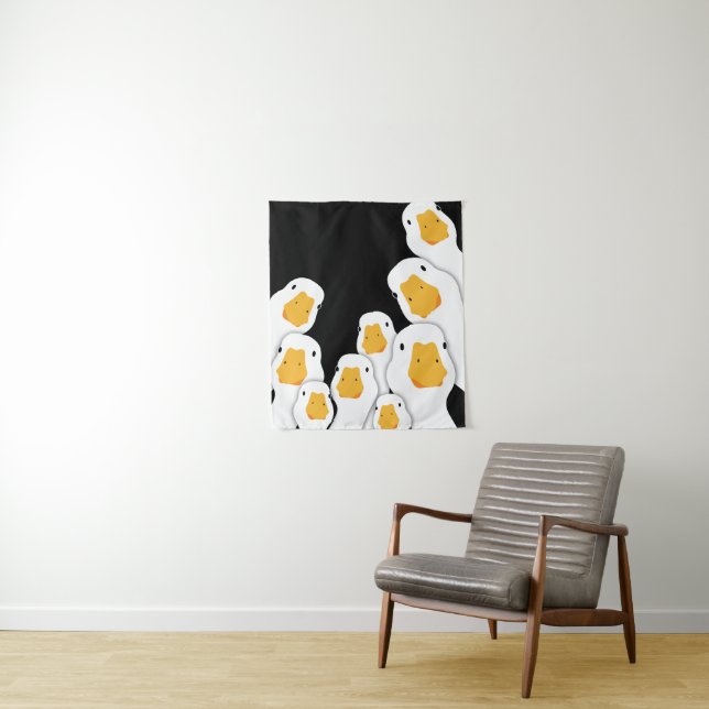 Tapiz Vigilancia espeluznante: Monitoreo en Geese desde  (In situ)