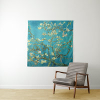 Vincent Van Gogh Blossoming Almond Tree Floral Art