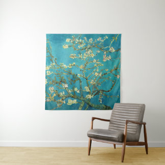 Tapiz Vincent Van Gogh Blossoming Almond Tree Floral Art