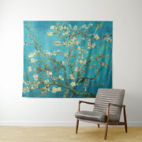 Vincent Van Gogh Blossoming Almond Tree Floral Art