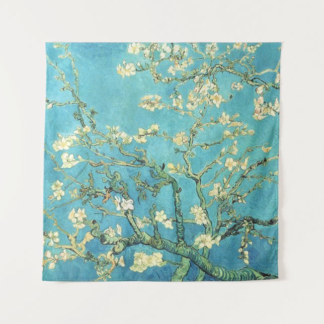Tapiz Vincent van Gogh Blossomong Almond Tree (Anverso)