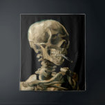 Tapiz Vincent van Gogh - Calavera con cigarrillo en llam<br><div class="desc">Cabeza de un Skeleton con un cigarrillo en llamas / Calavera con cigarrillo en llamas / Crane de squelette fumant une cigarrillo - Vincent van Gogh,  1885</div>