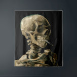 Tapiz Vincent van Gogh - Calavera con cigarrillo en llam<br><div class="desc">Cabeza de un Skeleton con un cigarrillo en llamas / Calavera con cigarrillo en llamas / Crane de squelette fumant une cigarrillo - Vincent van Gogh,  1885</div>