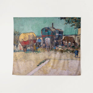 Tapiz Vincent van Gogh - Caravanas, campamento gitano ce