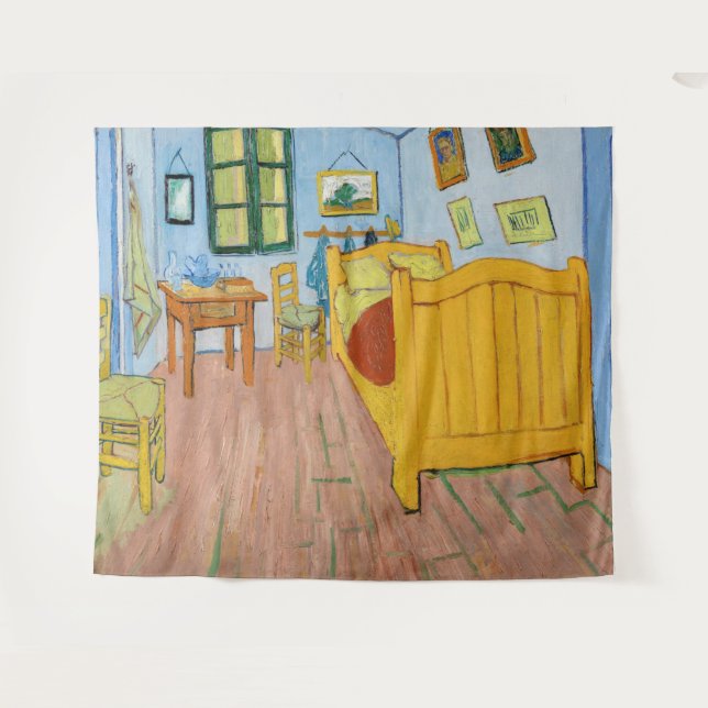 Tapiz Vincent Van Gogh - Dormitorio de Vincent en Arles (Anverso (horizontal))