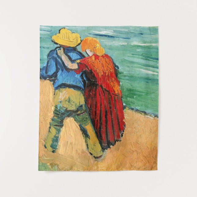 Tapiz Vincent van Gogh - Dos amantes (Anverso)