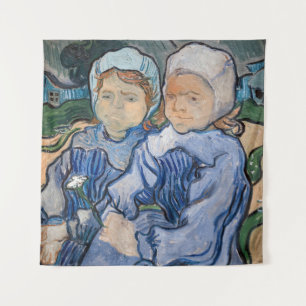 Tapiz Vincent van Gogh - Dos niñas pequeñas