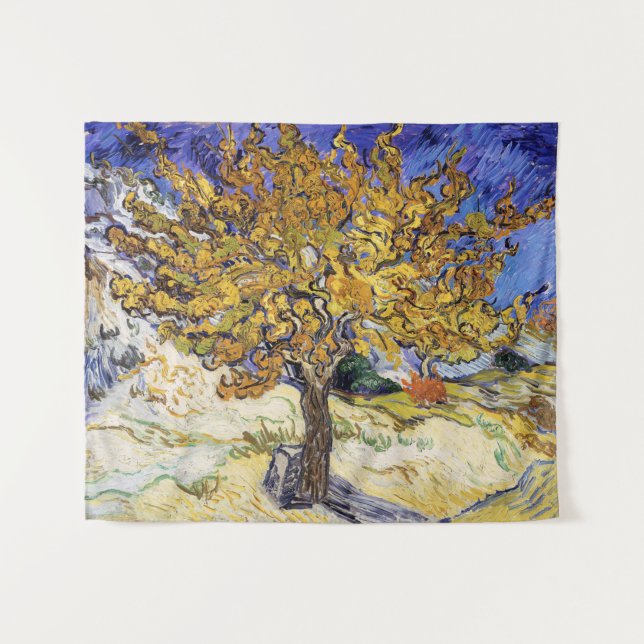 Tapiz Vincent van Gogh - El árbol de las moras (Anverso (horizontal))